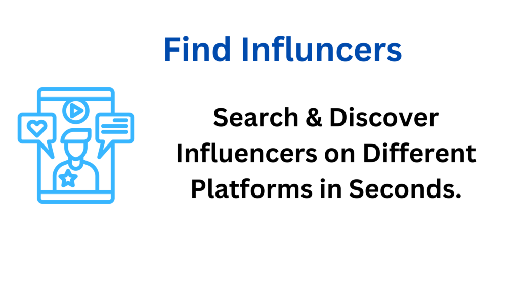 Find Influncers