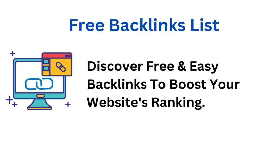 Free Backlinks List